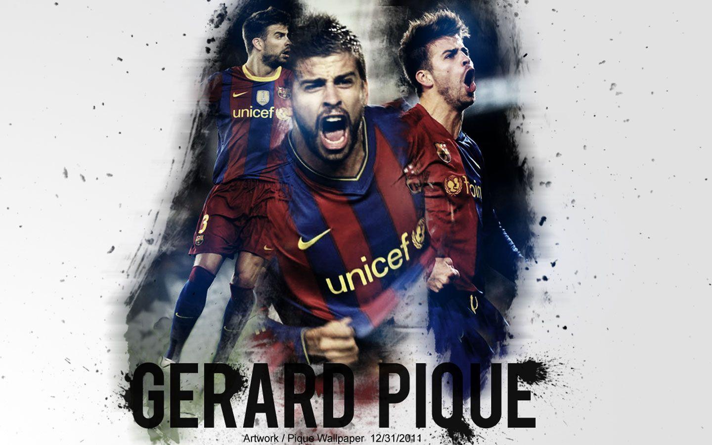 Gerard Pique Barcelona Wallpaper HD Download