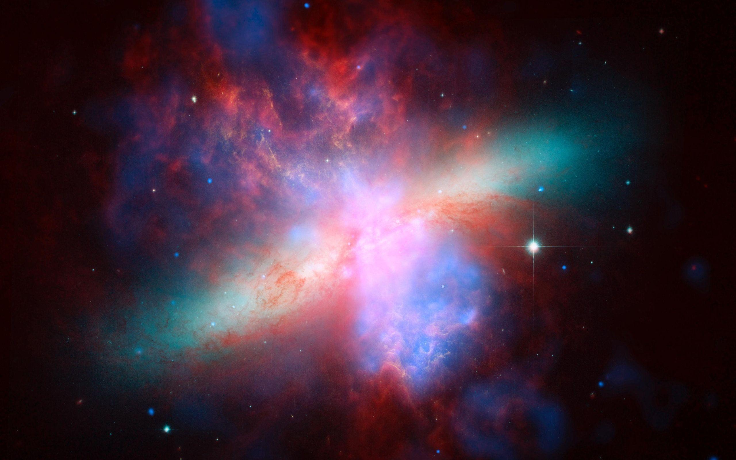 Space nebula from Hubble telescope wallpaperx1600