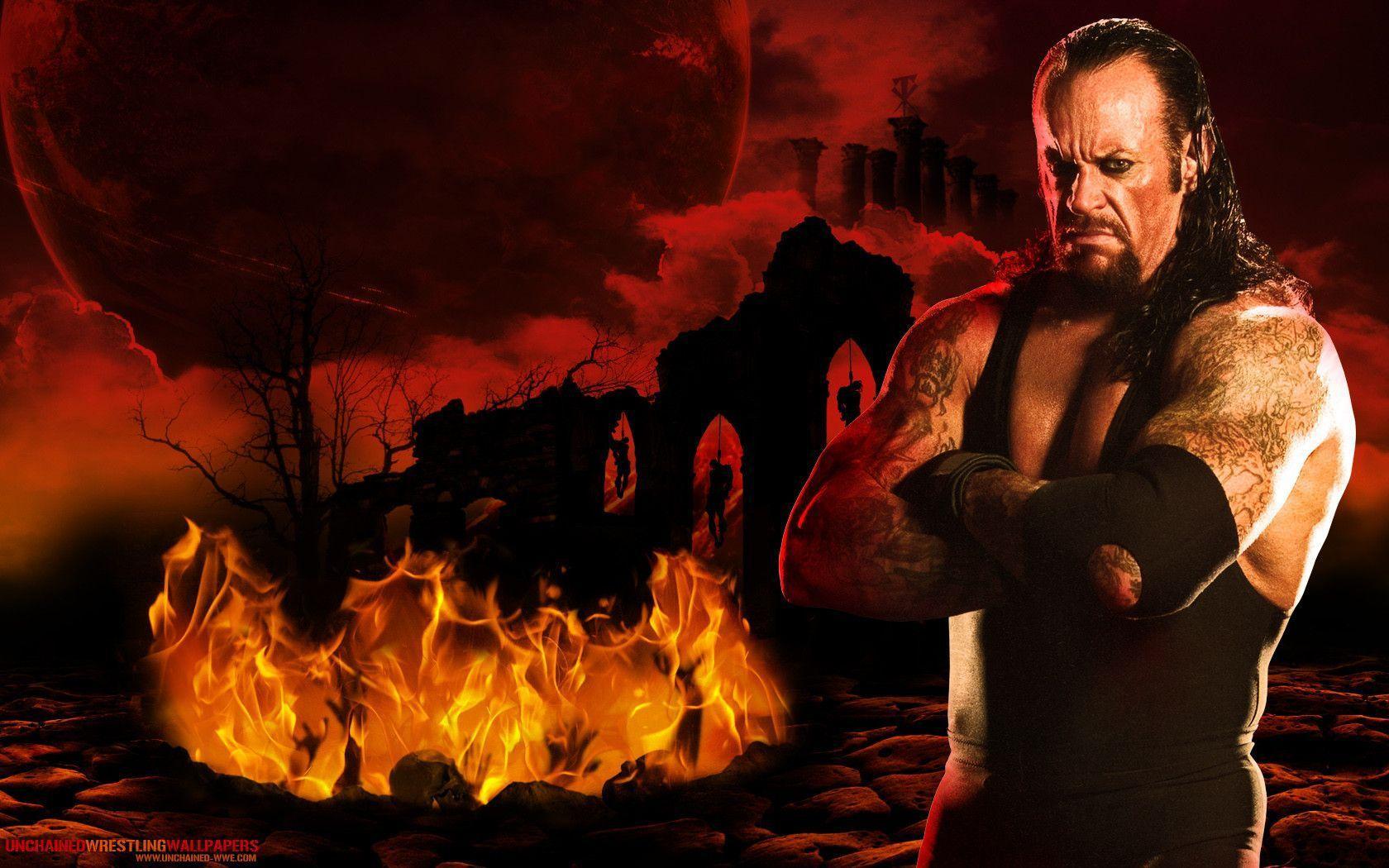 WWE Undertaker "Reaper Of Lost Souls" Wallpaper Unchained WWE