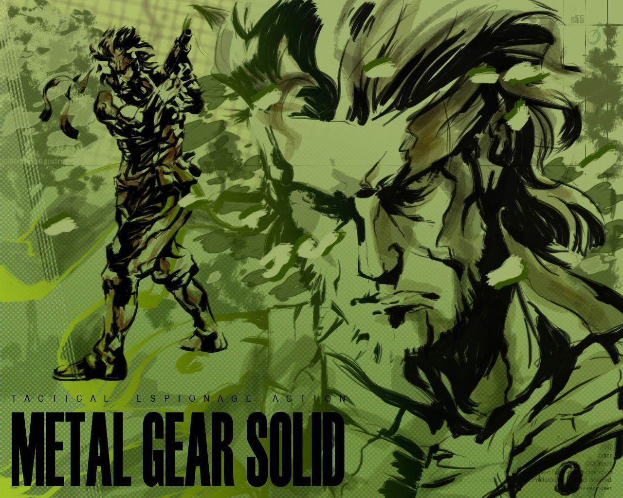 Metal Gear Solid. Wallpaper