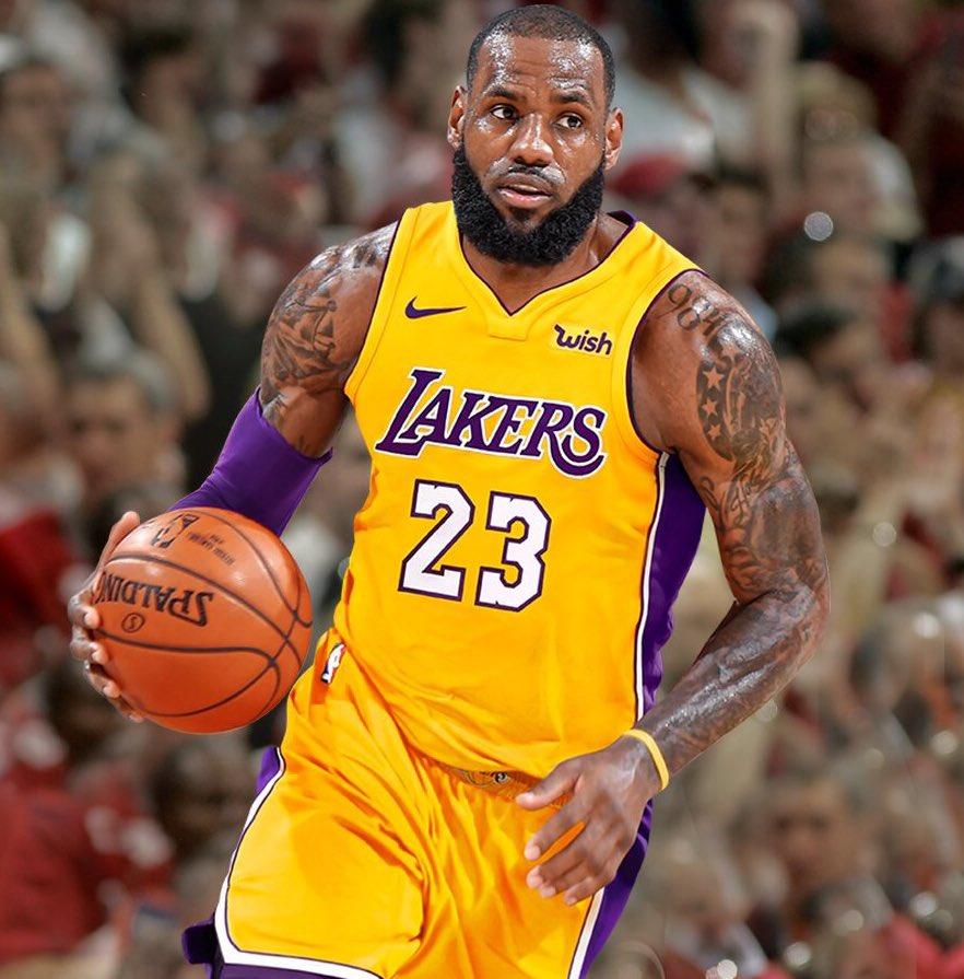 Lebron James LA 2018