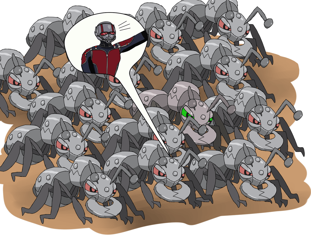 Ant Man In Lots Of Backup Durant By Deaf Machbot Man In Lots Of Backup Durant By Deaf Machbot HD Pokemon Wallpaper