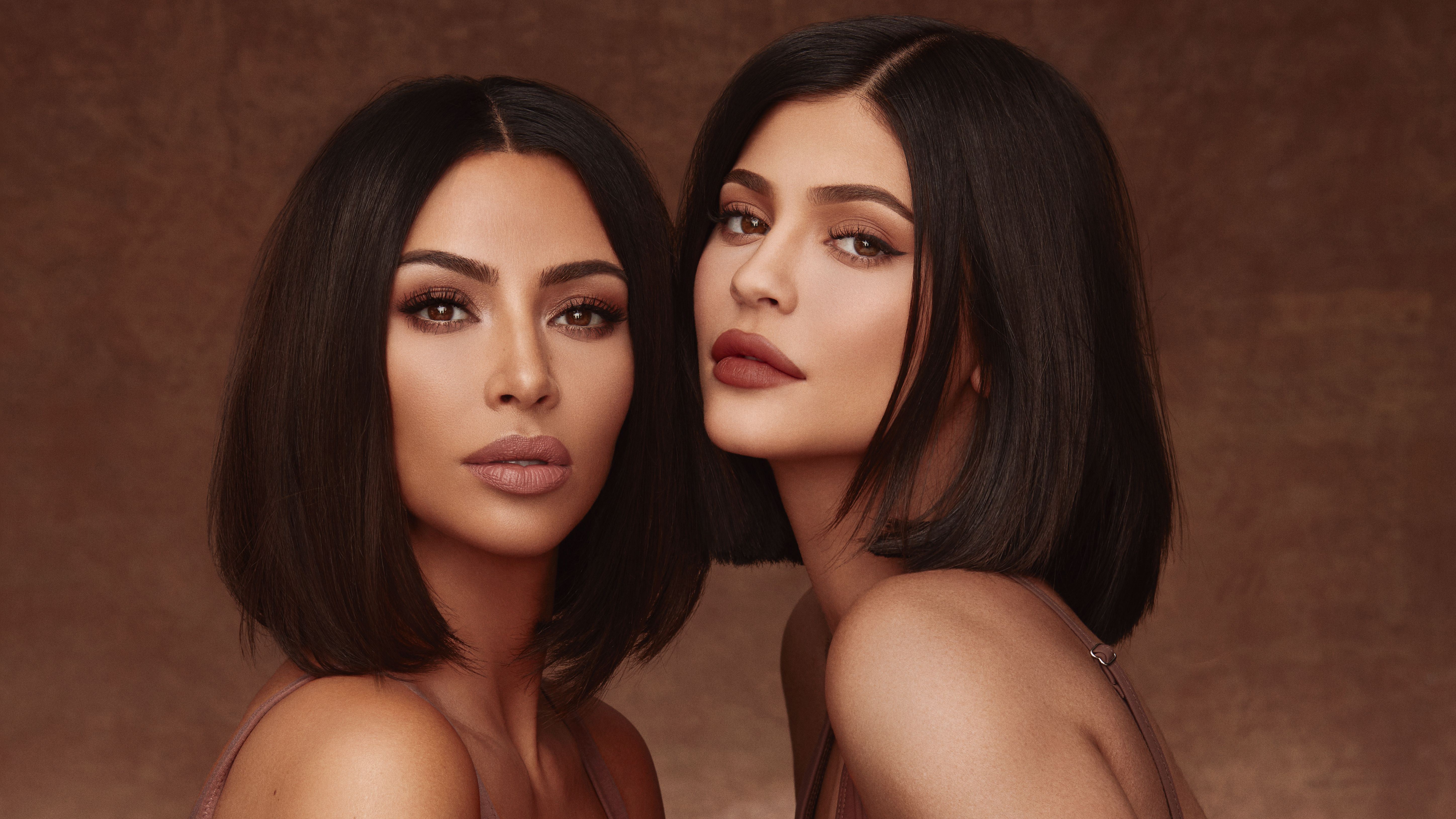 Kim Kardashian And Kylie Jenner 2019 4k, HD Celebrities, 4k Wallpaper, Image, Background, Photo and Picture