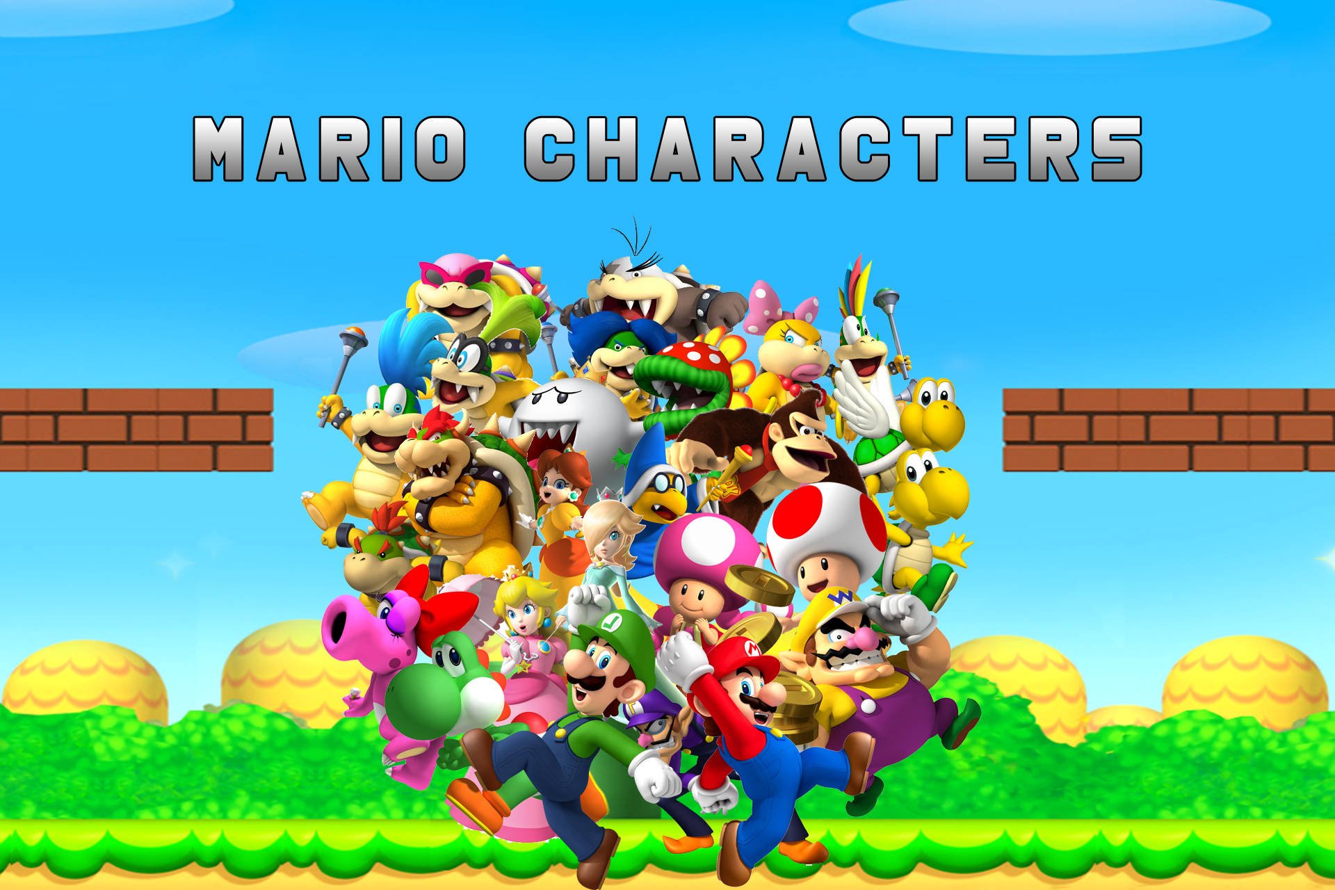Nintendo Characters Wallpaper