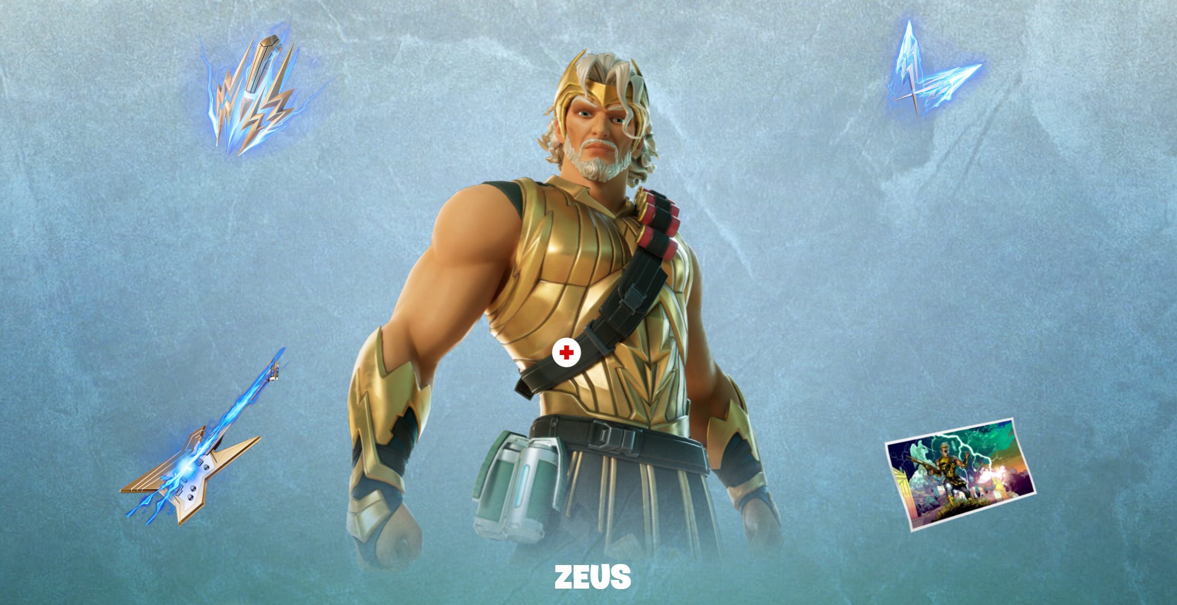 Zeus Fortnite wallpaper