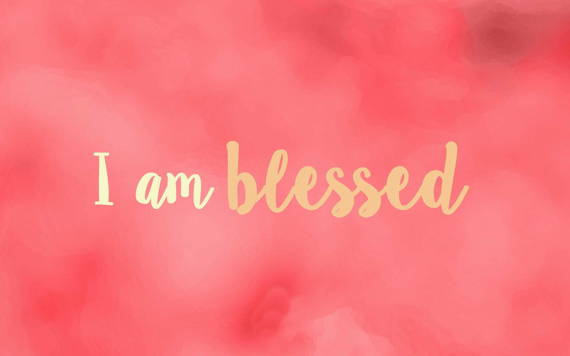 Blessed Pink Aesthetic Wallpaper
