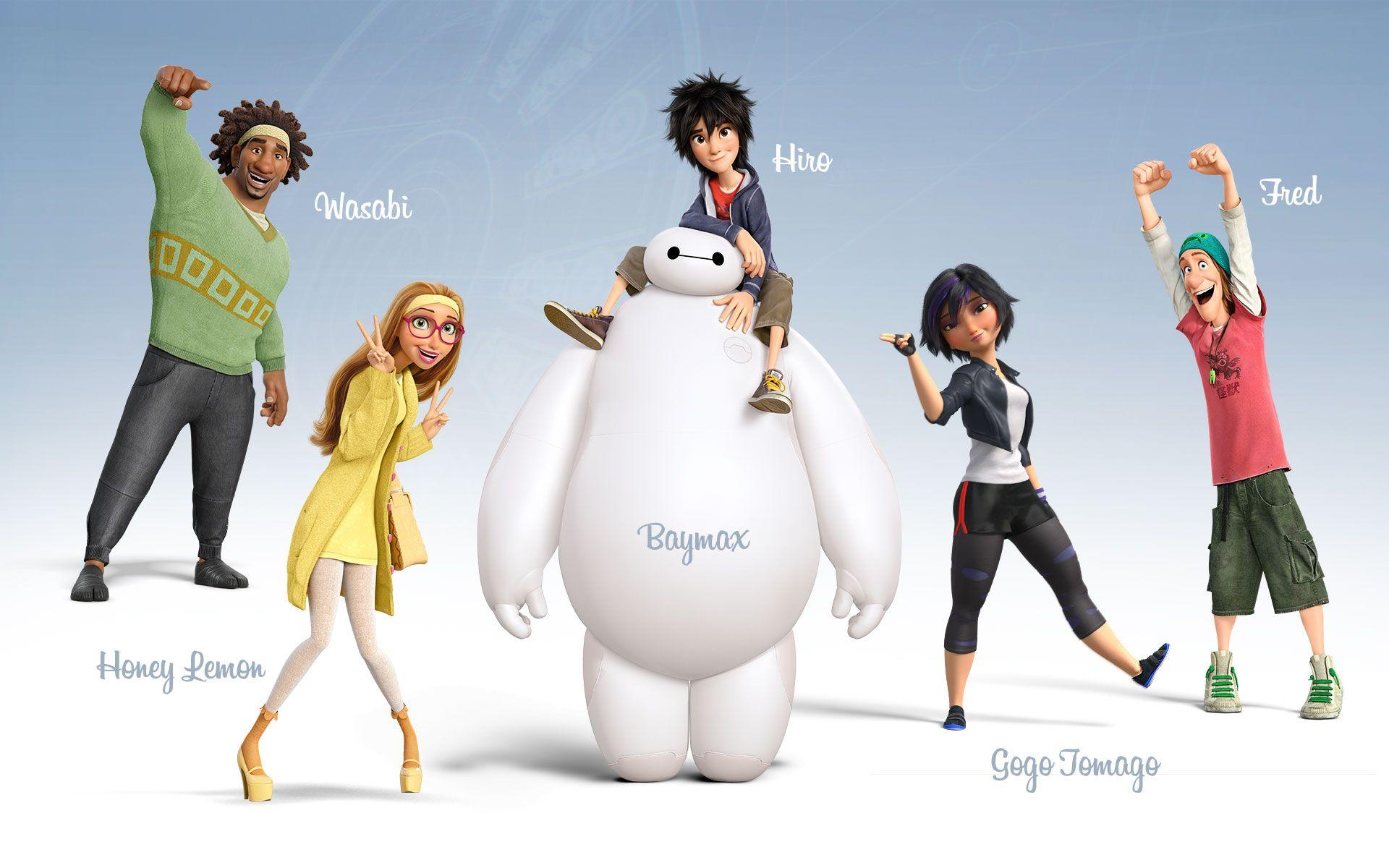 Disney Movie Big Hero 6 (2014) Desktop & iPhone Wallpaper HD