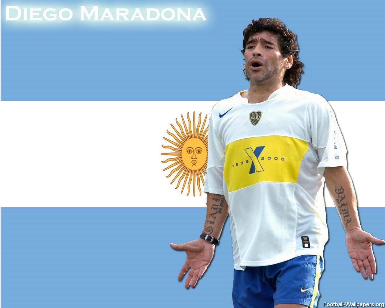 trololo blogg: Wallpaper Diego Maradona