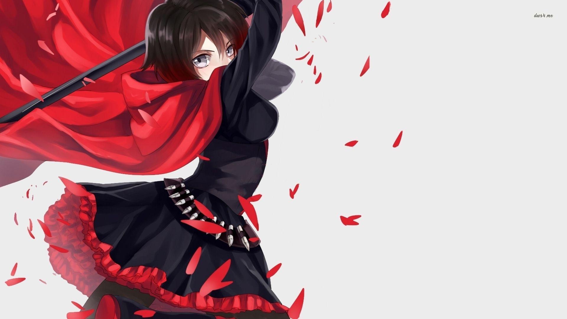 High Resolution Ruby Rose RWBY Wallpaper for Computer Full Size