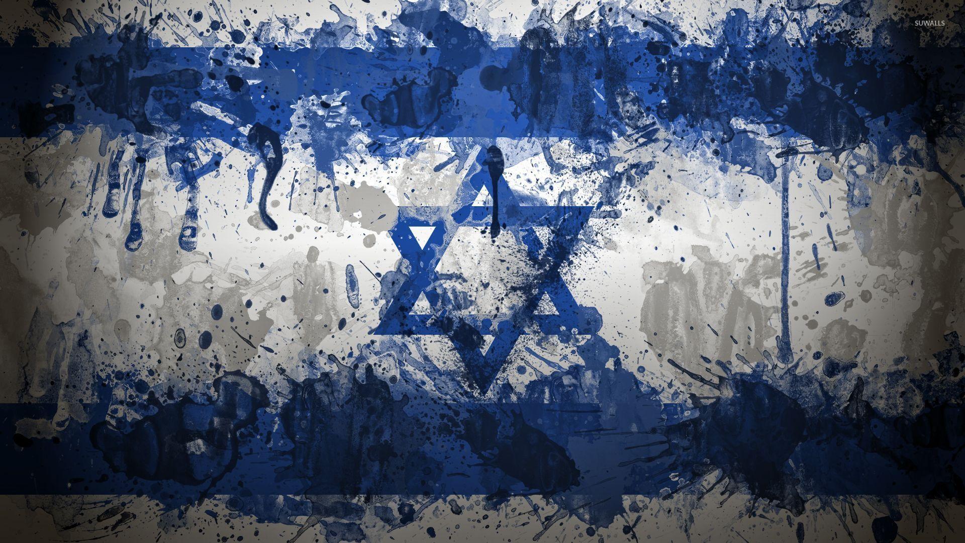 Flag of Israel wallpaper Art wallpaper