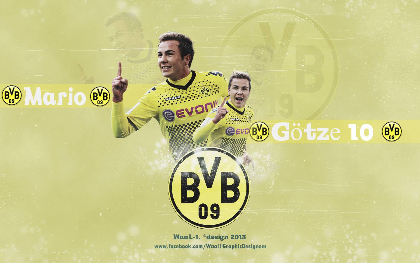 Mario Gotze BVB Dortmund Wallpaper HD Wallpaper