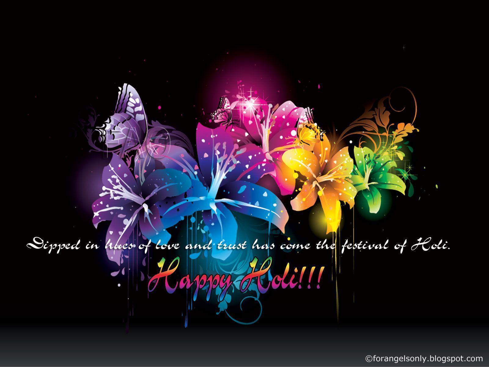Latest Holi Wallpaper, Greetings and SMS