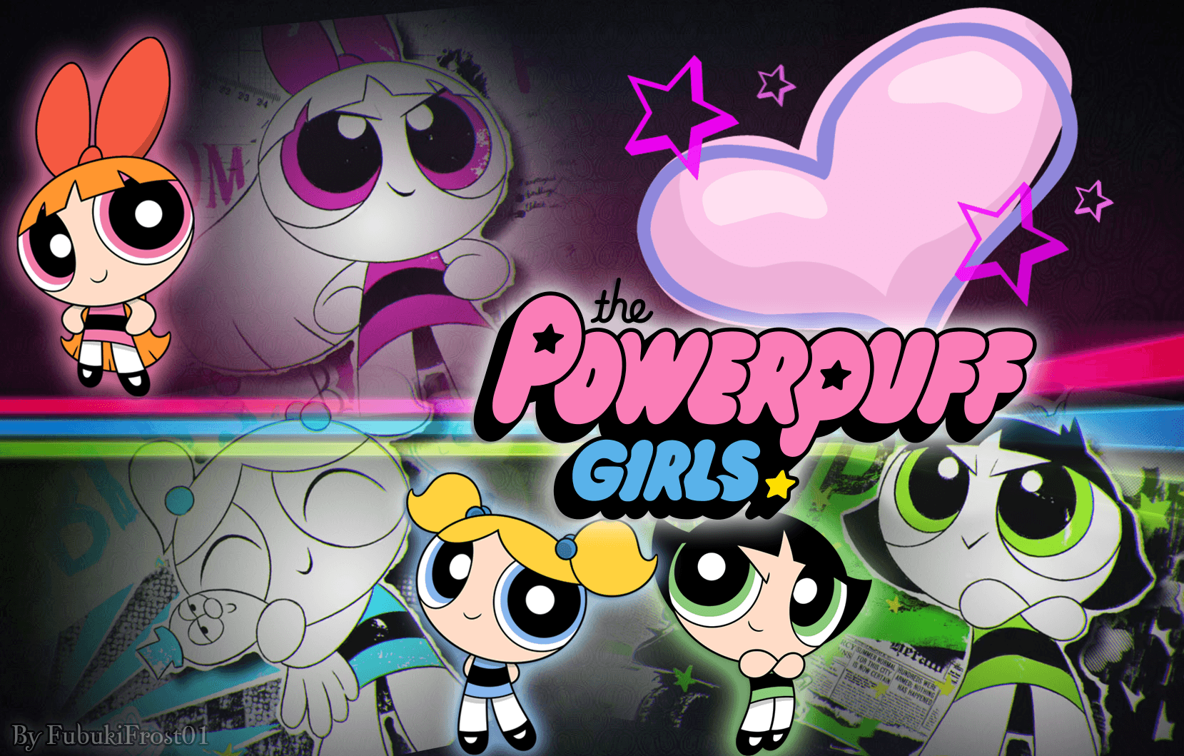 Wallpaper The Powerpuff Girls 2016