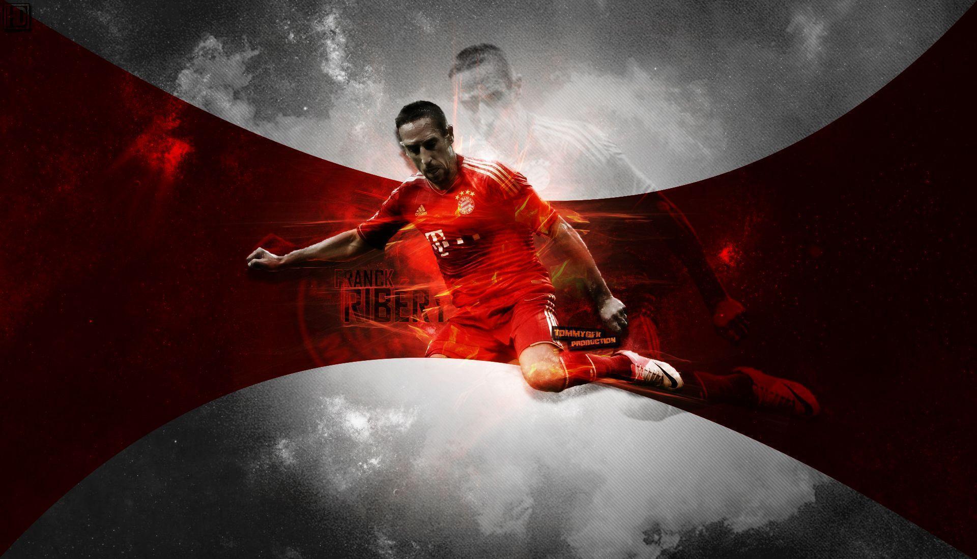 Franck Ribéry. HD Football Wallpaper
