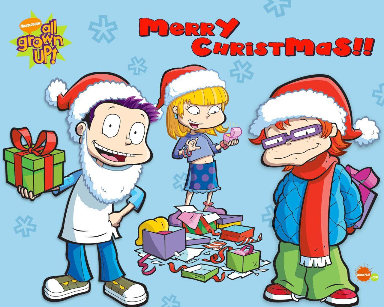 Nickelodeon Christmas Wallpaper, Christmas Cartoons