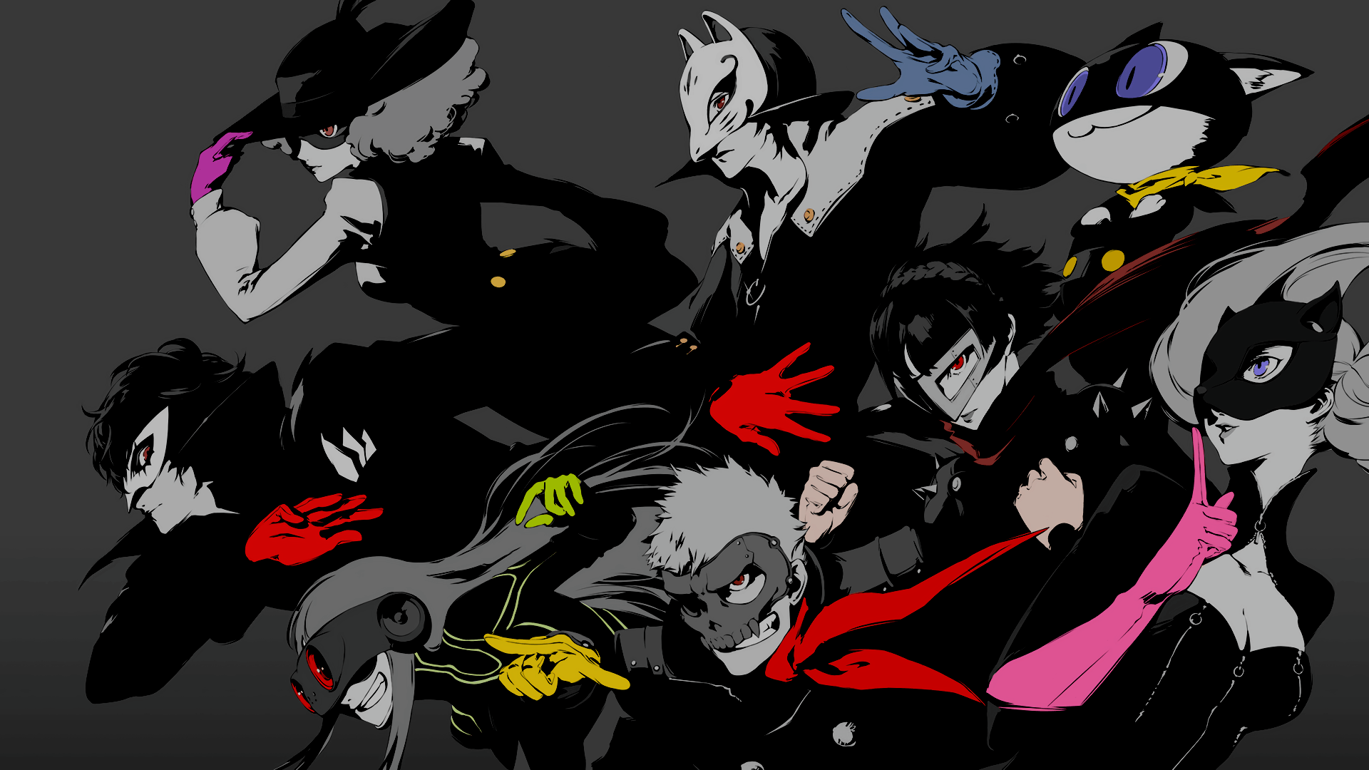 Selective Coloring) Persona 5 Wallpaper