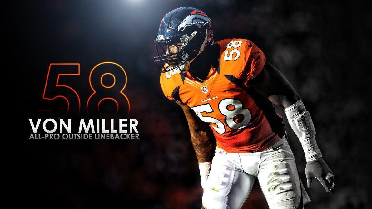 Von Miller Broncos Wallpaper 26776