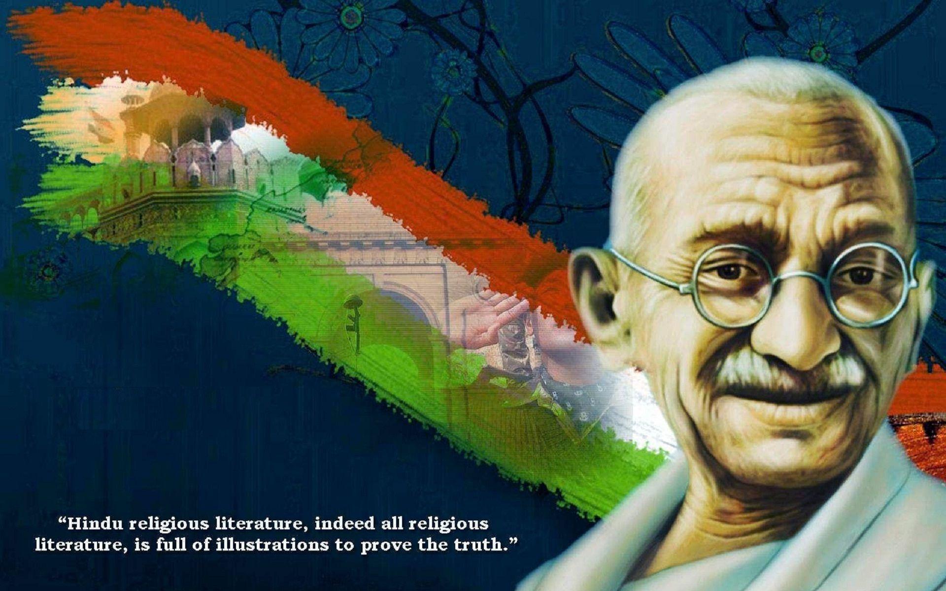 Mahatma Gandhi Wallpaper And Image. HD Wallpaper Rocks