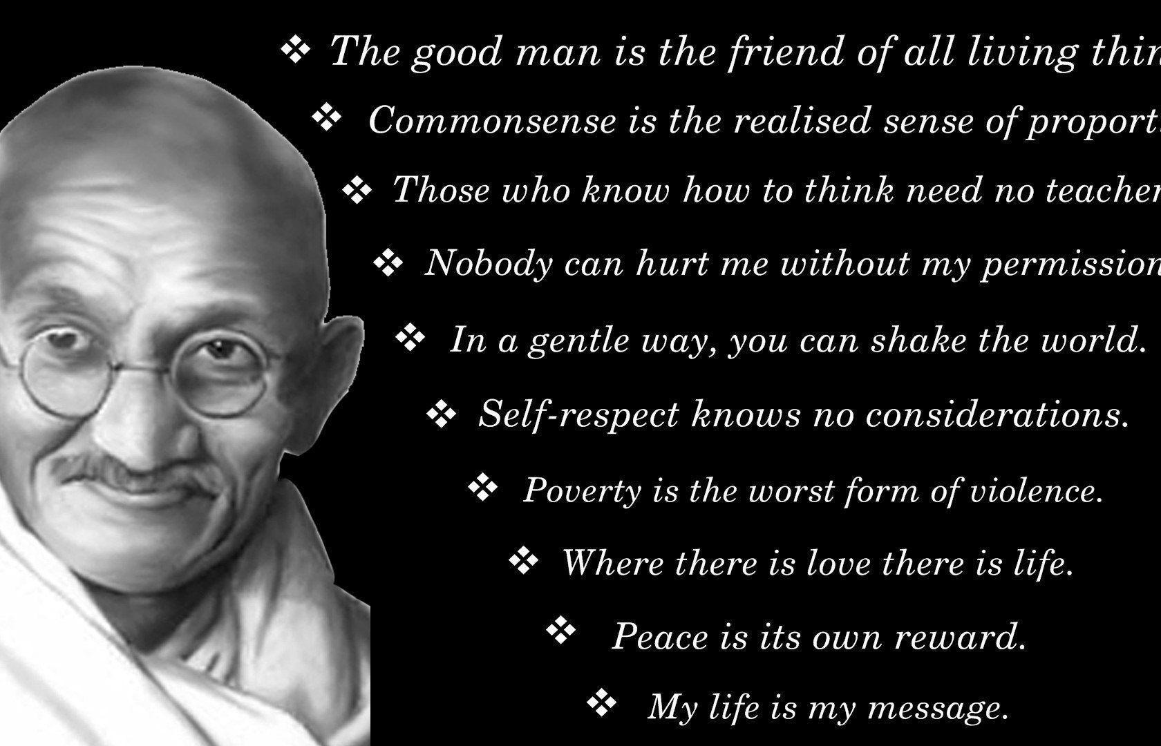 Mahatma Gandhi Wallpaper 1024x768