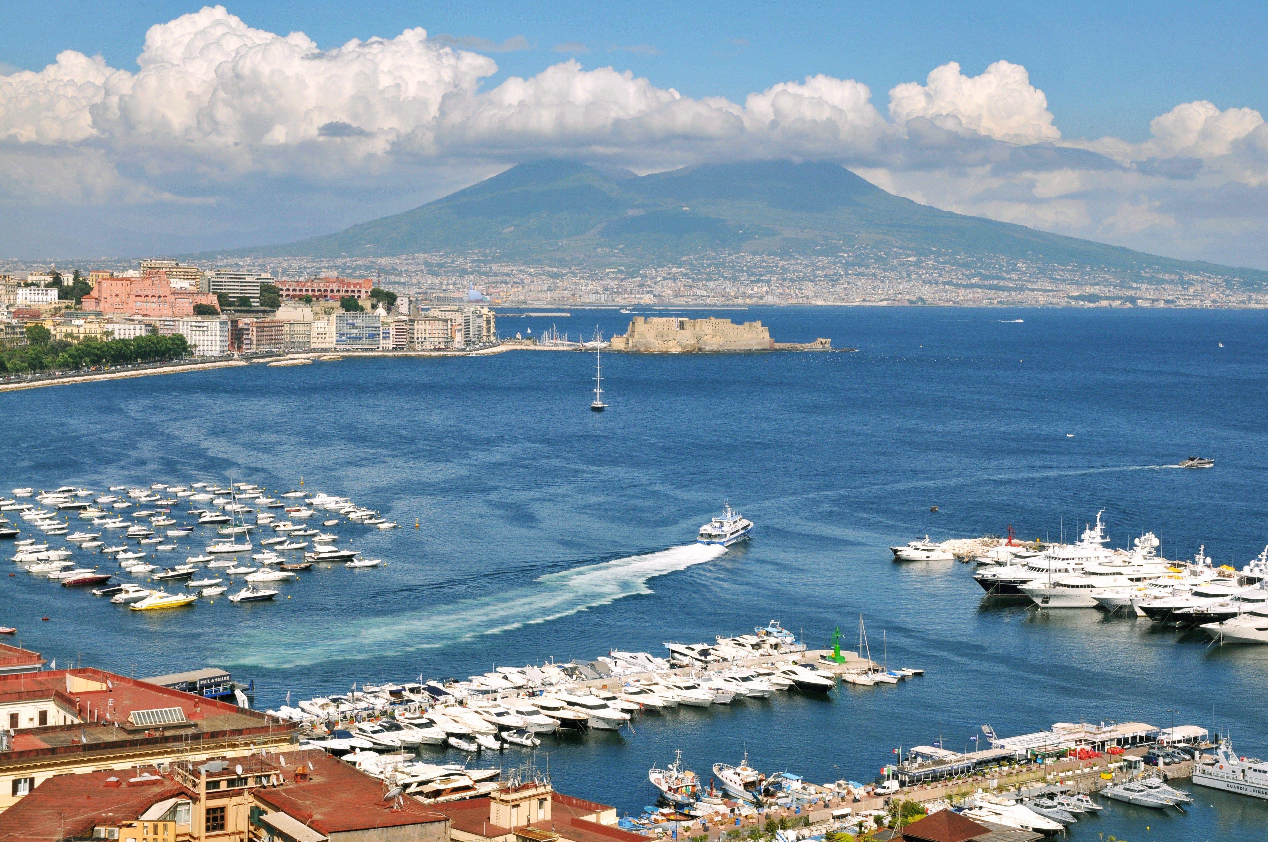 Port in Naples, Italy wallpaper and image, picture