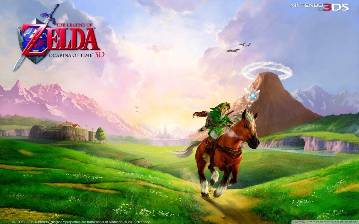 The Legend Of Zelda: Ocarina Of Time 3D HD desktop wallpaper