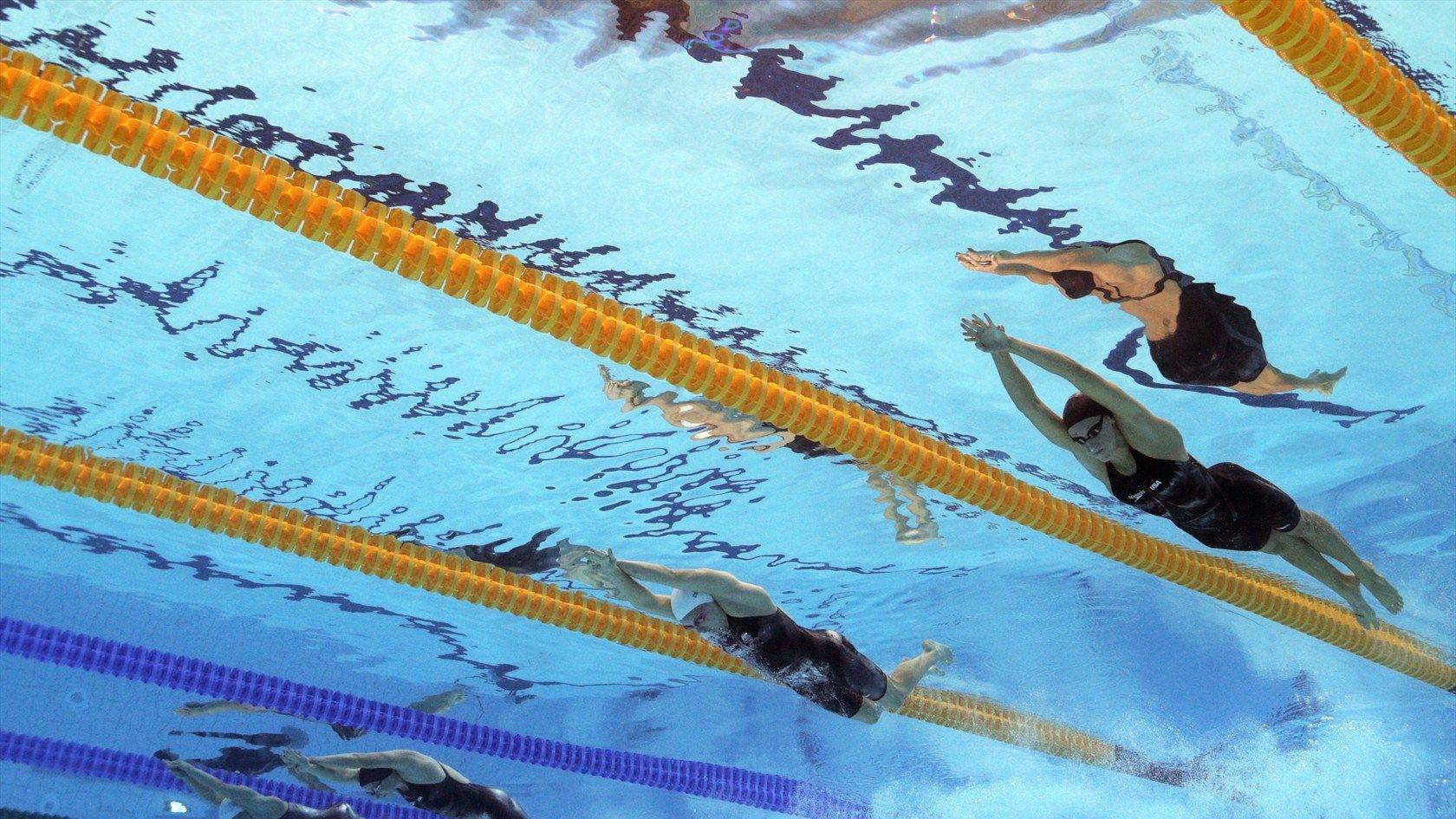 Olympic Swimming Pool Wallpaper