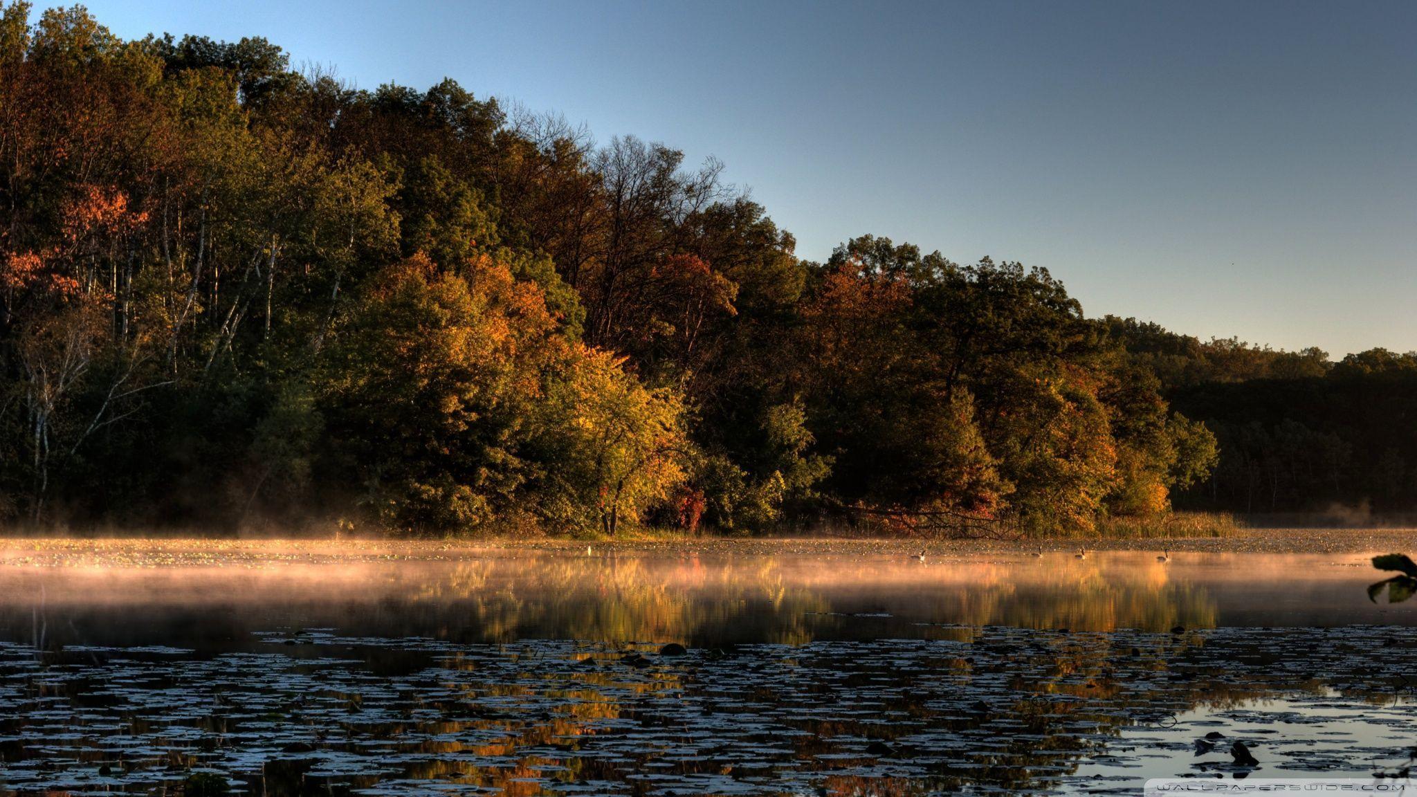 A Tinge of Fall, Jensen Lake, Lebanon Hills Park, Eagan, Minnesota