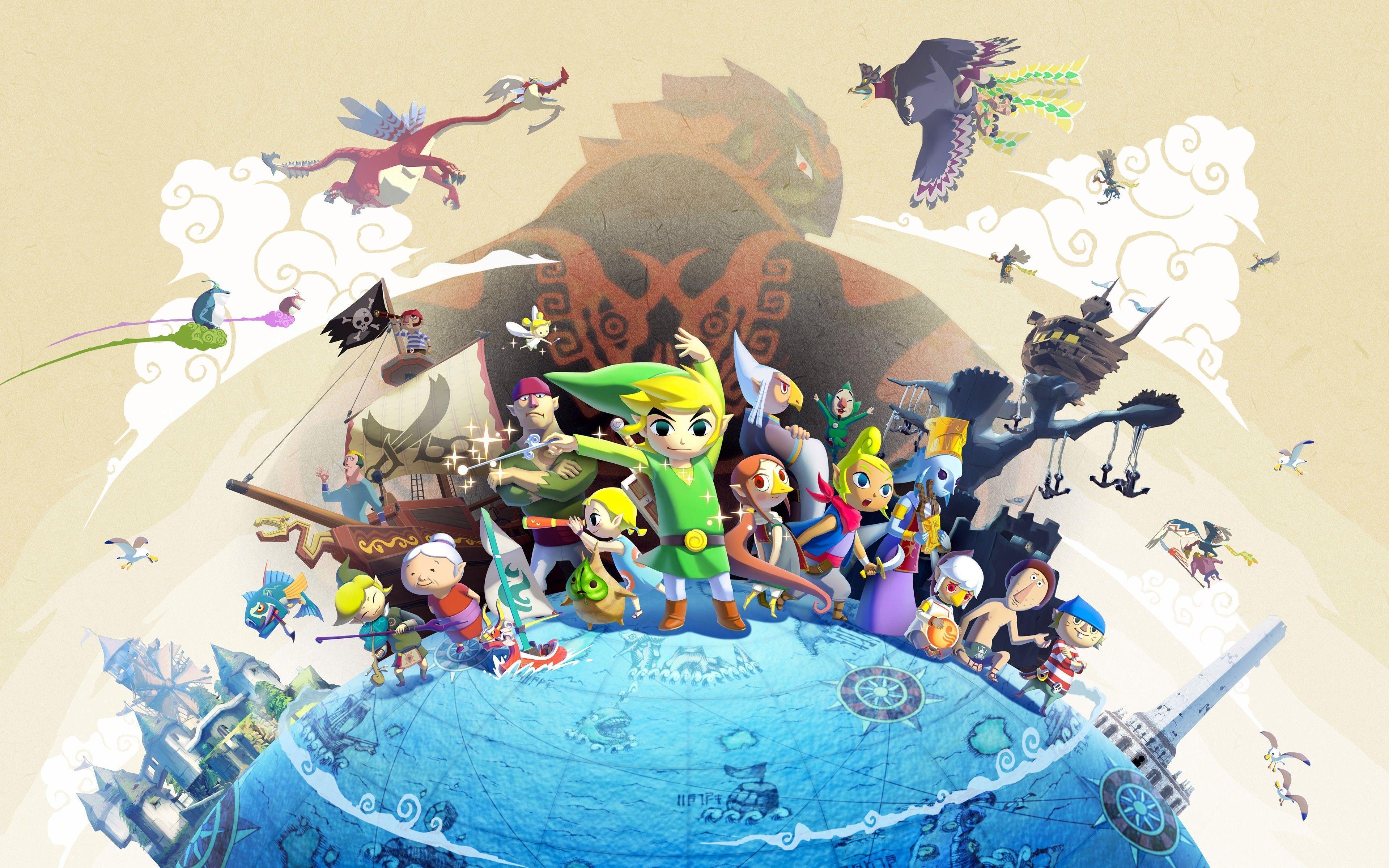 The Legend Of Zelda: Wind Waker, Video Games, Link, Windwaker