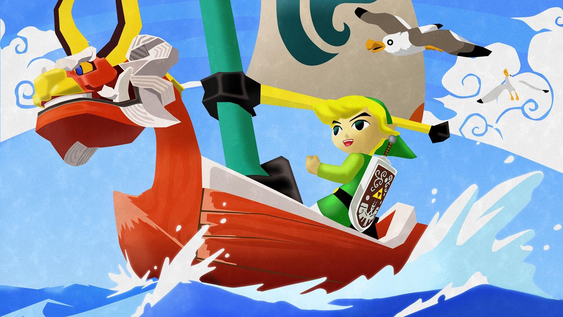 Zelda Wind Waker HD Wallpaper