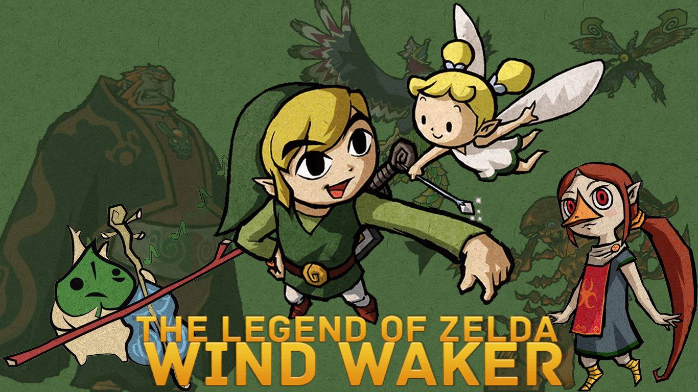 The Legend Of Zelda Wind Waker Wallpaper [HD]