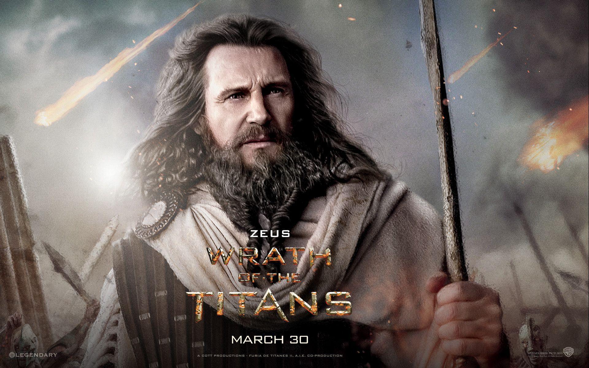Liam Neeson in Wrath of the Titans wallpaper of the Titans