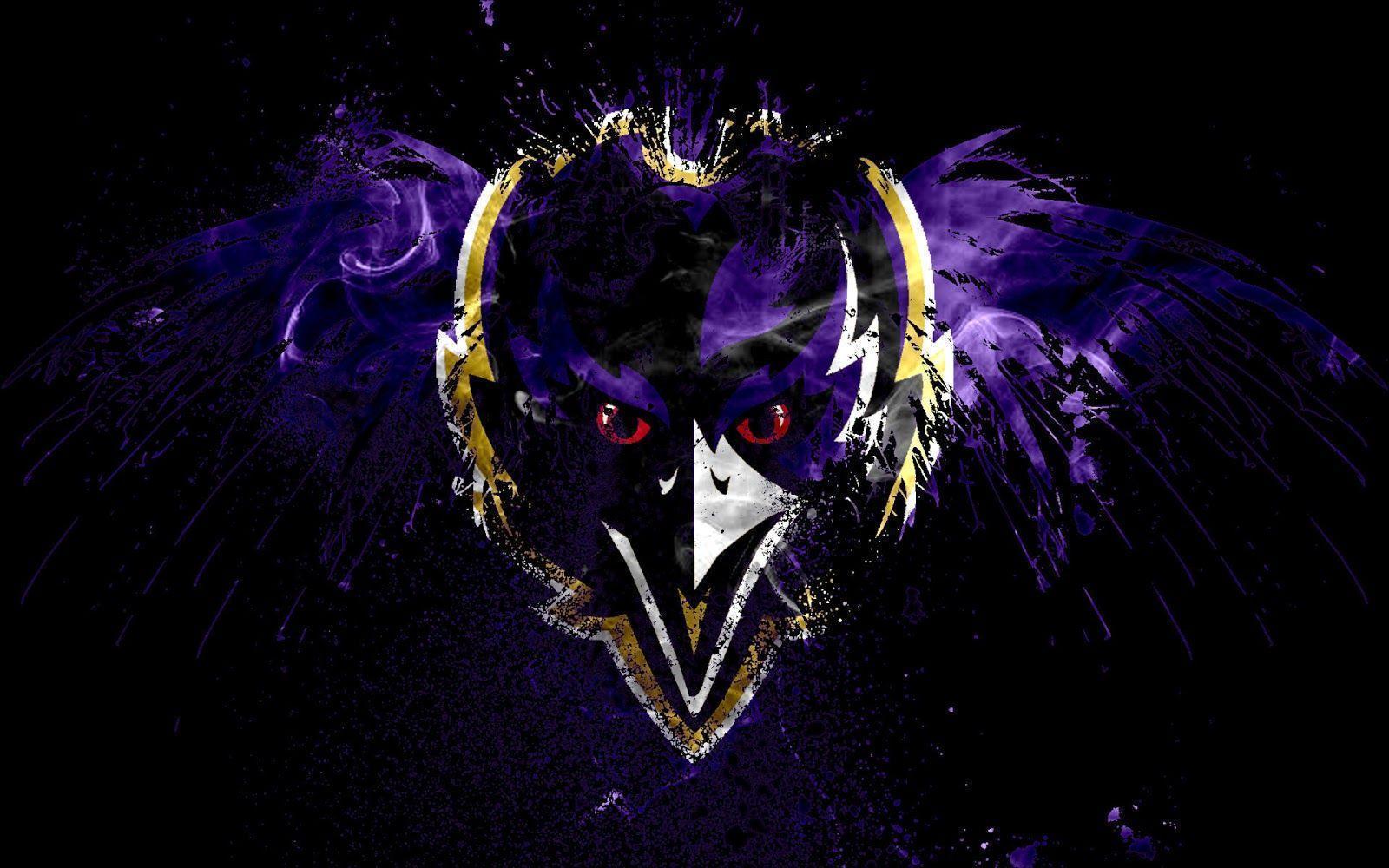 Baltimore Ravens Logo Wallpaper