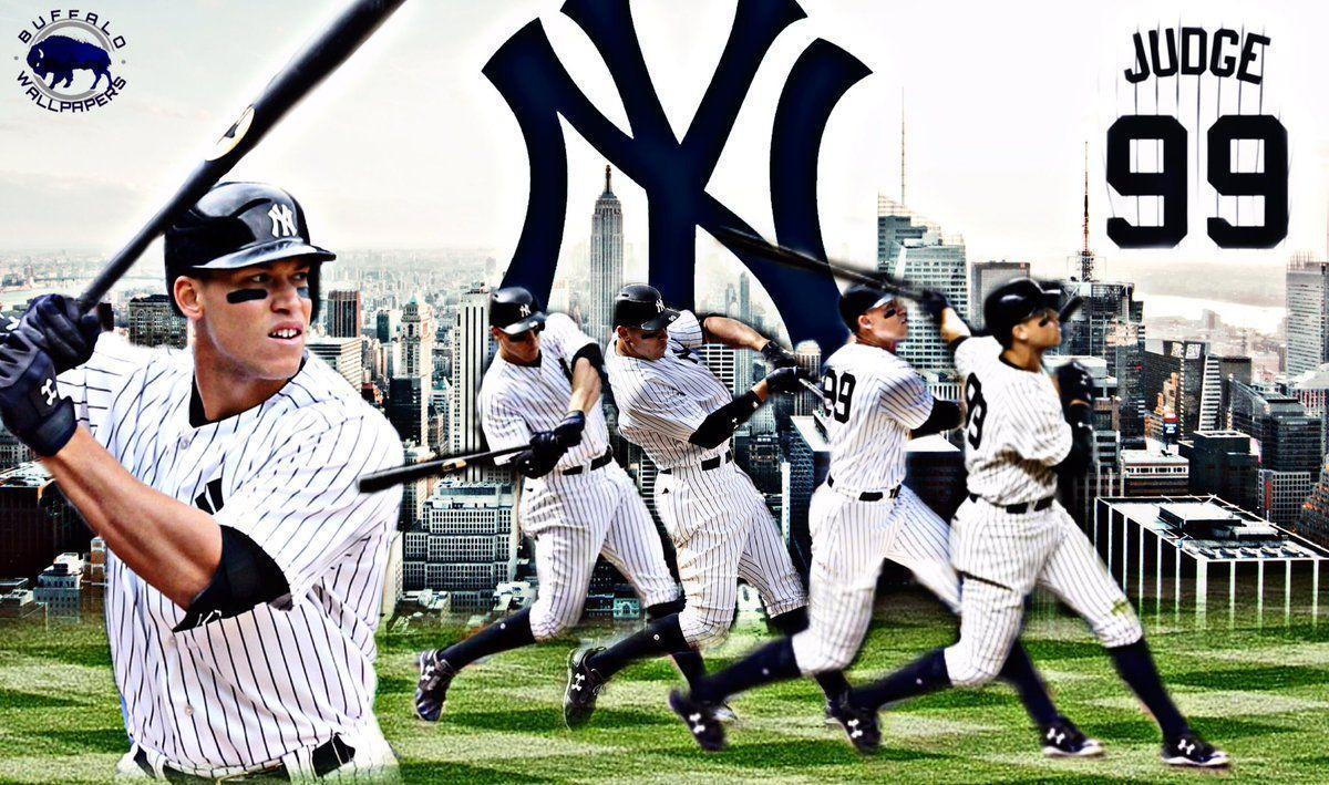 Buffalo Wallpaper judge New York Yankees