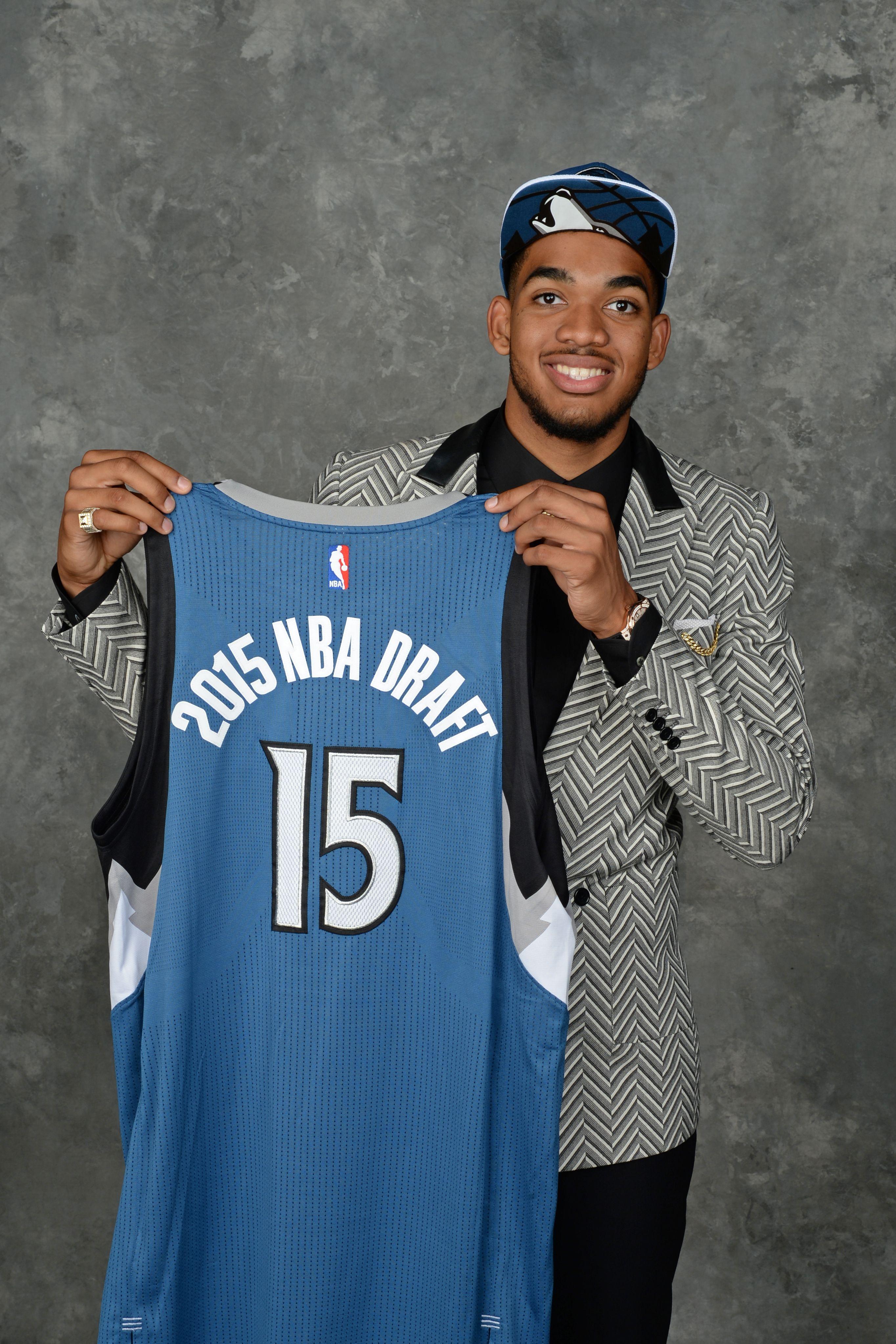 Photo Gallery. Wolves Select Karl Anthony Towns First Overall