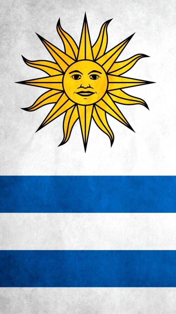Download Wallpaper 720x1280 Uruguay, Flag, Symbol, Band Samsung