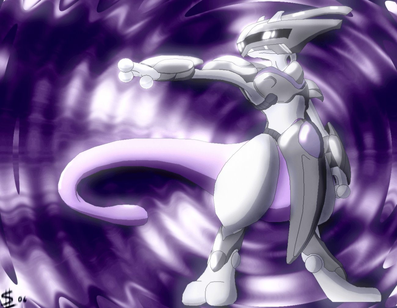 Mewtwo And Mew Wallpaper 36108