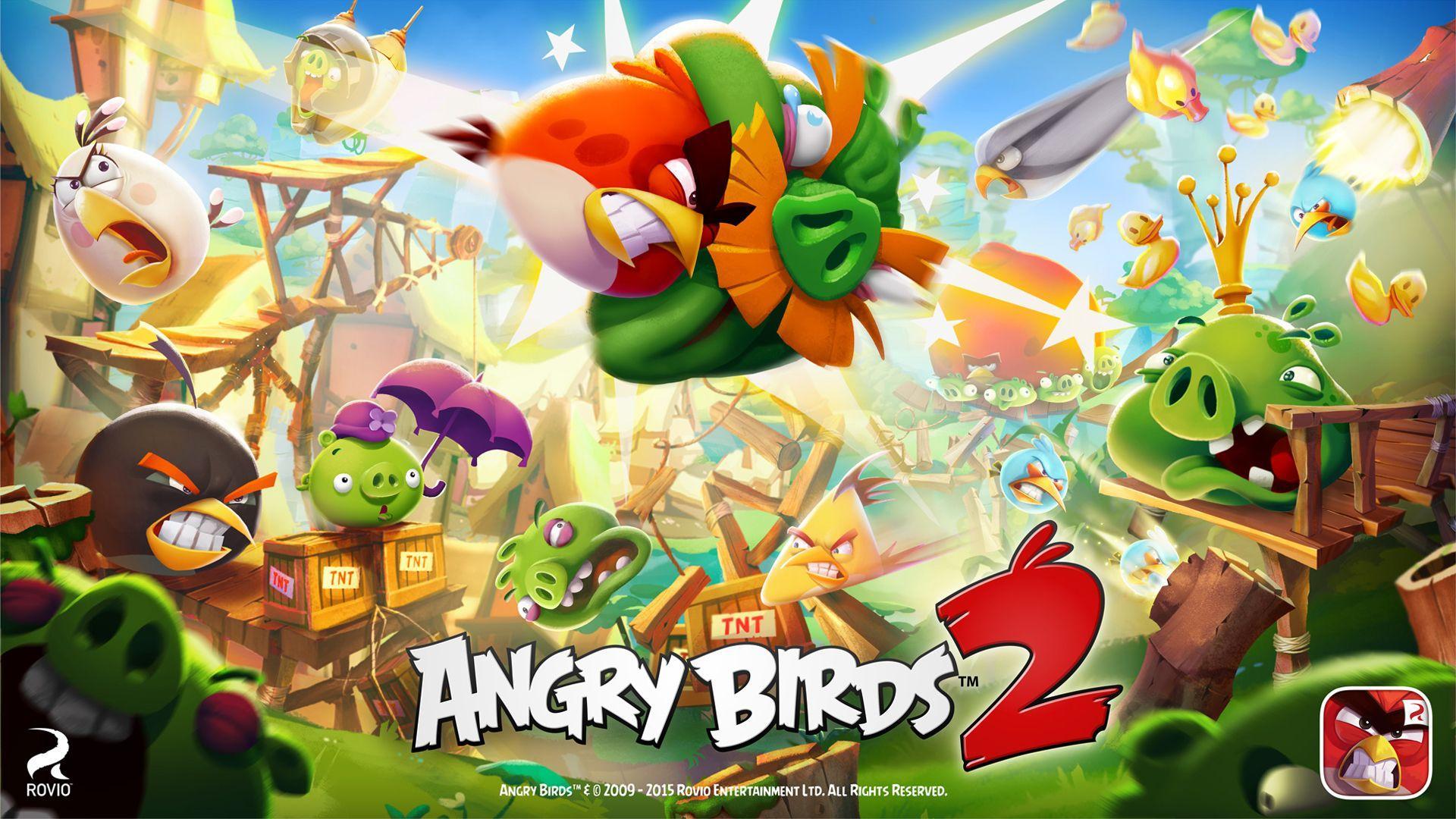 Angry Birds 2 Game Wallpaper