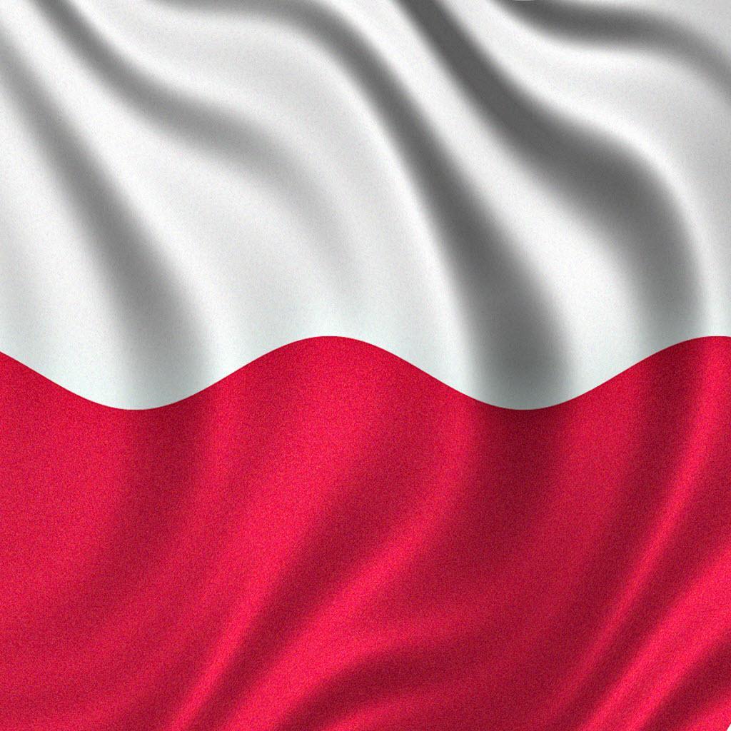 Download Poland Flag wallpaper to your cell phone poland