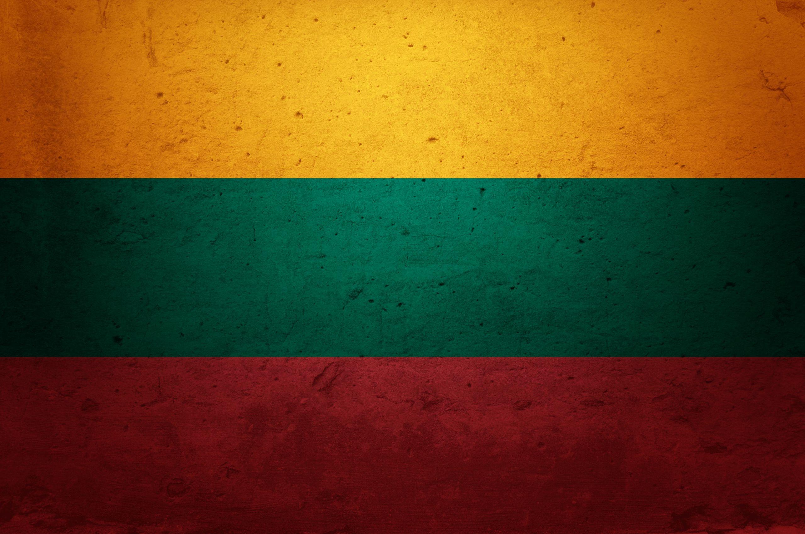 Flag Of Lithuania HD Wallpaper