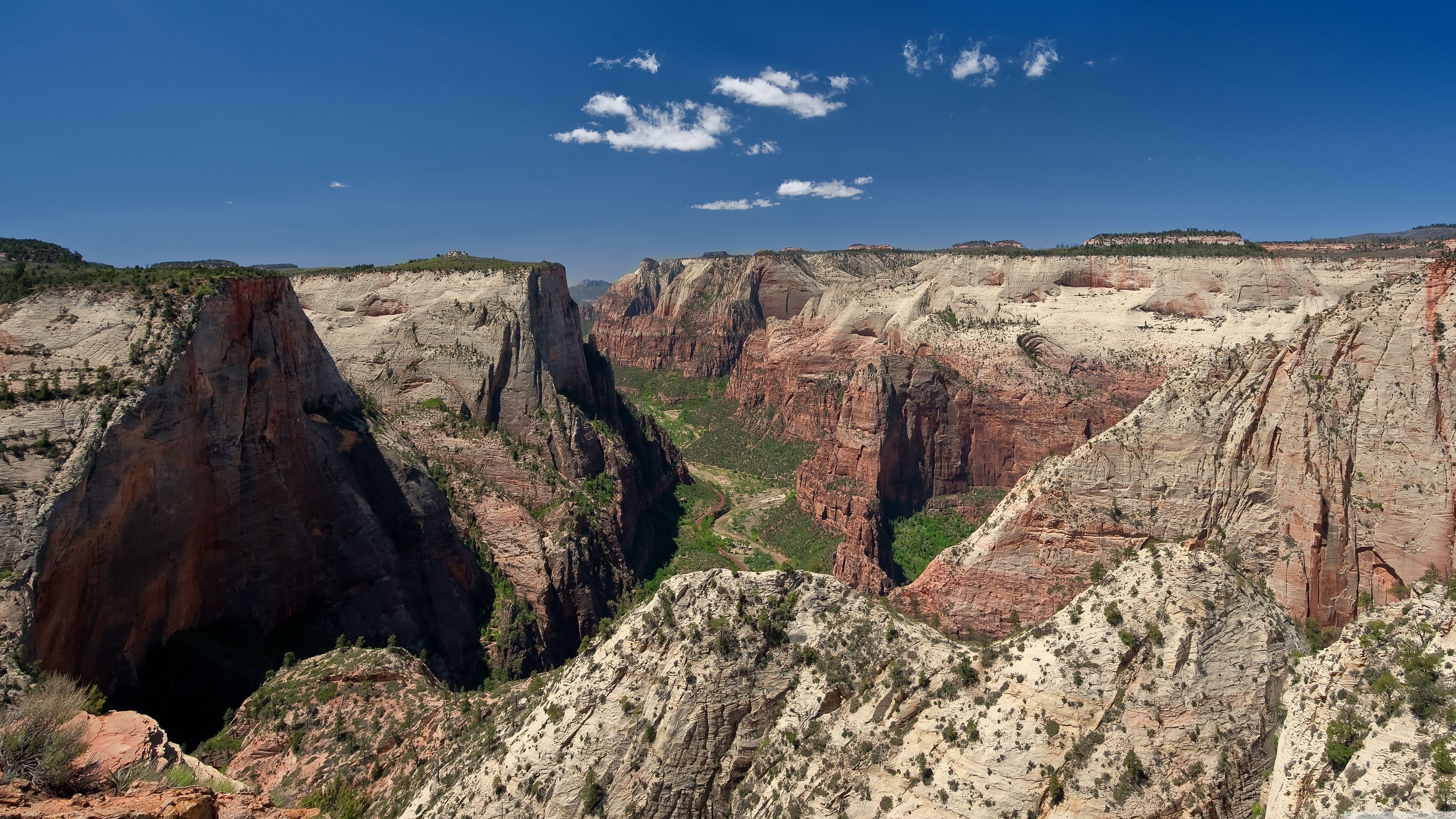 Zion National Park Observation Point HD desktop wallpaper