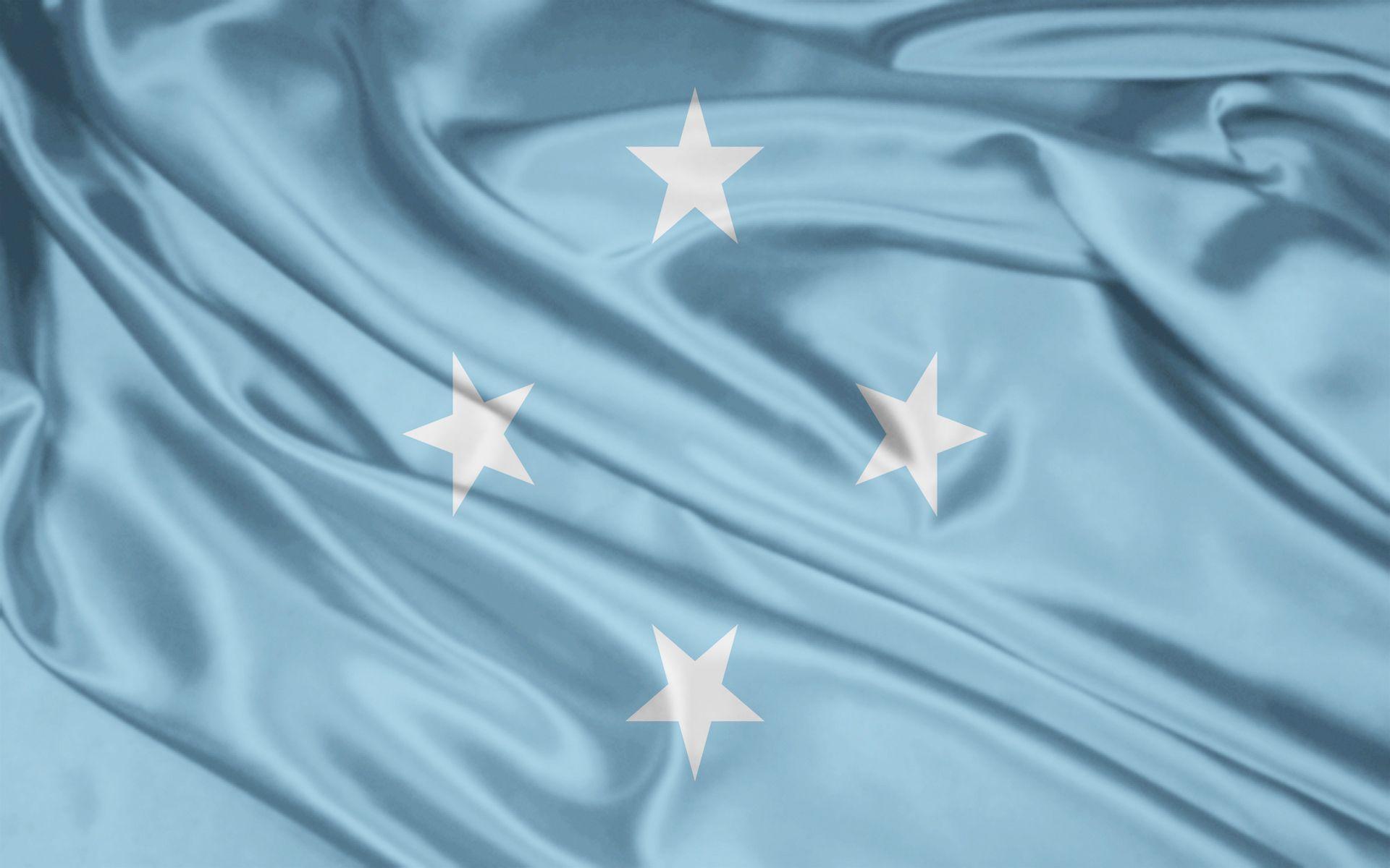 Micronesia flag wallpaper. Micronesia flag