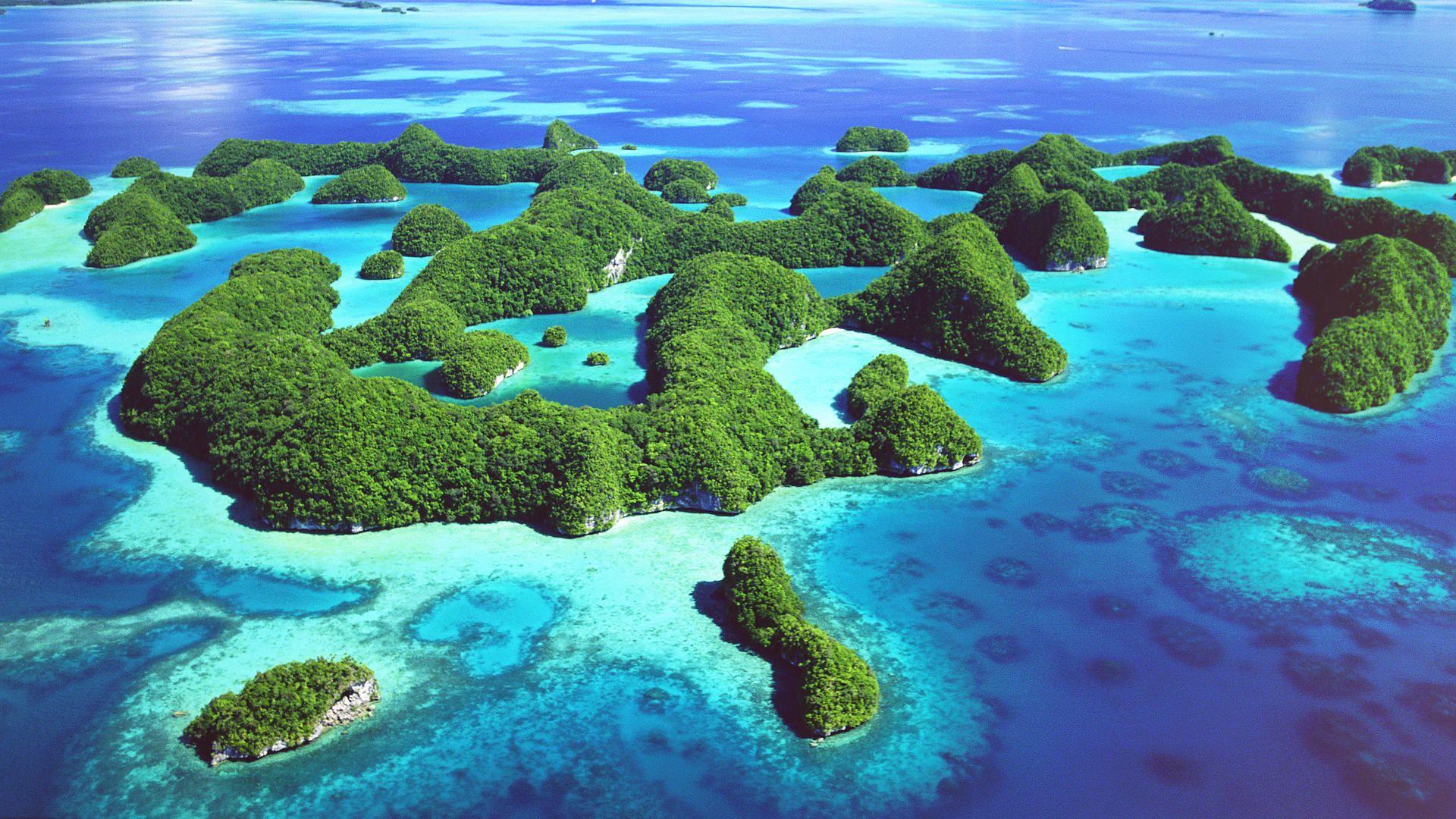 Palau Islands HD Wallpaper. Download wallpaper page