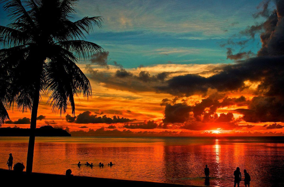 Micronesia and landmarks