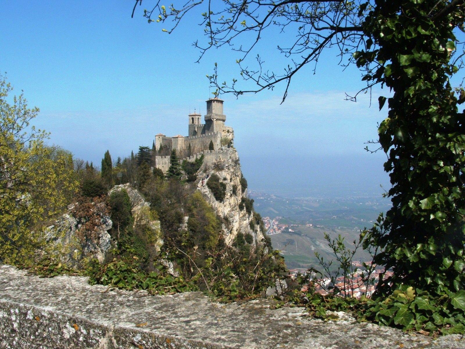 View from the terrace in San Marino, Italy wallpaper and image