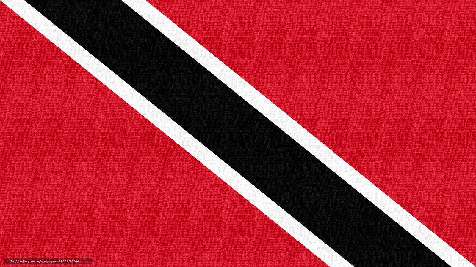 Download wallpaper Trinidad and Tobago, flag free desktop