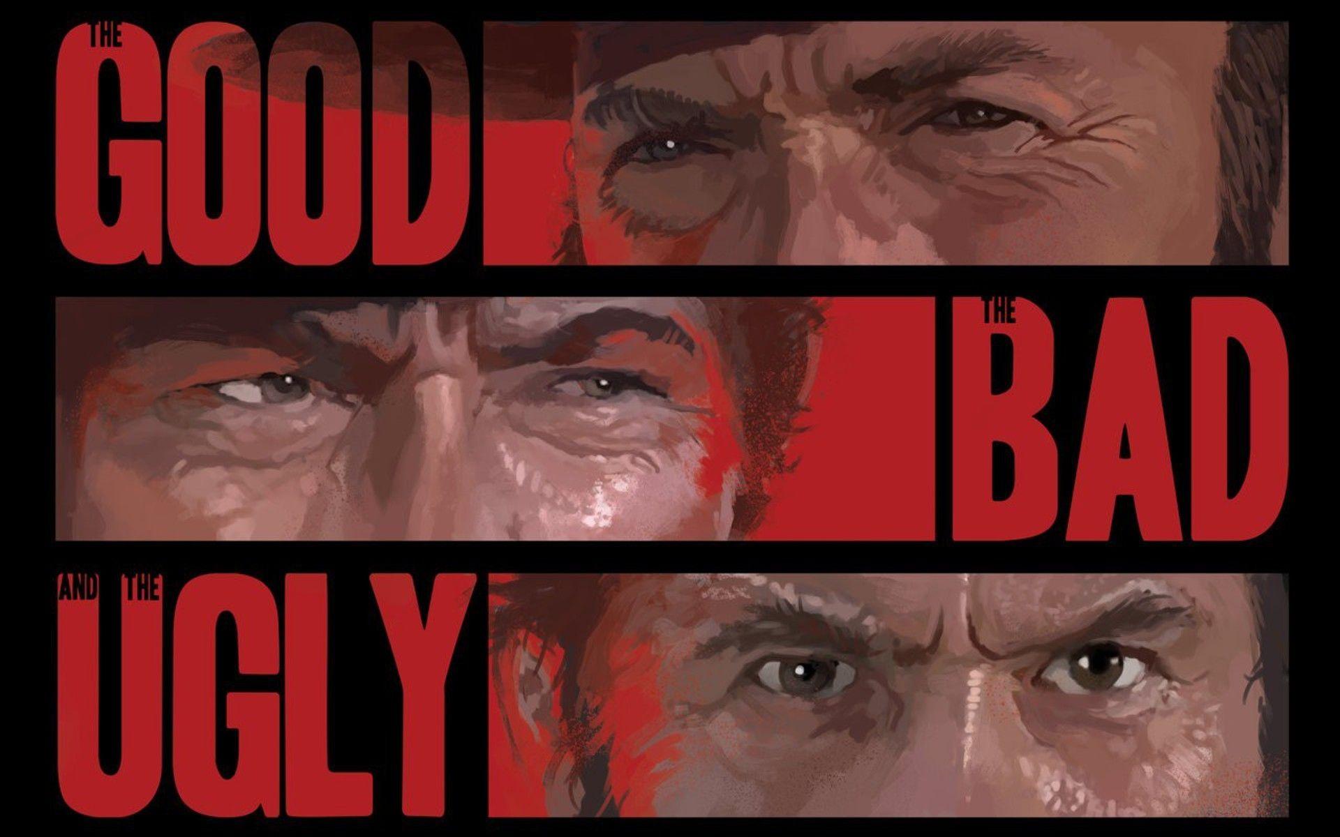 Eastwood western the good bad and ugly wallpaper