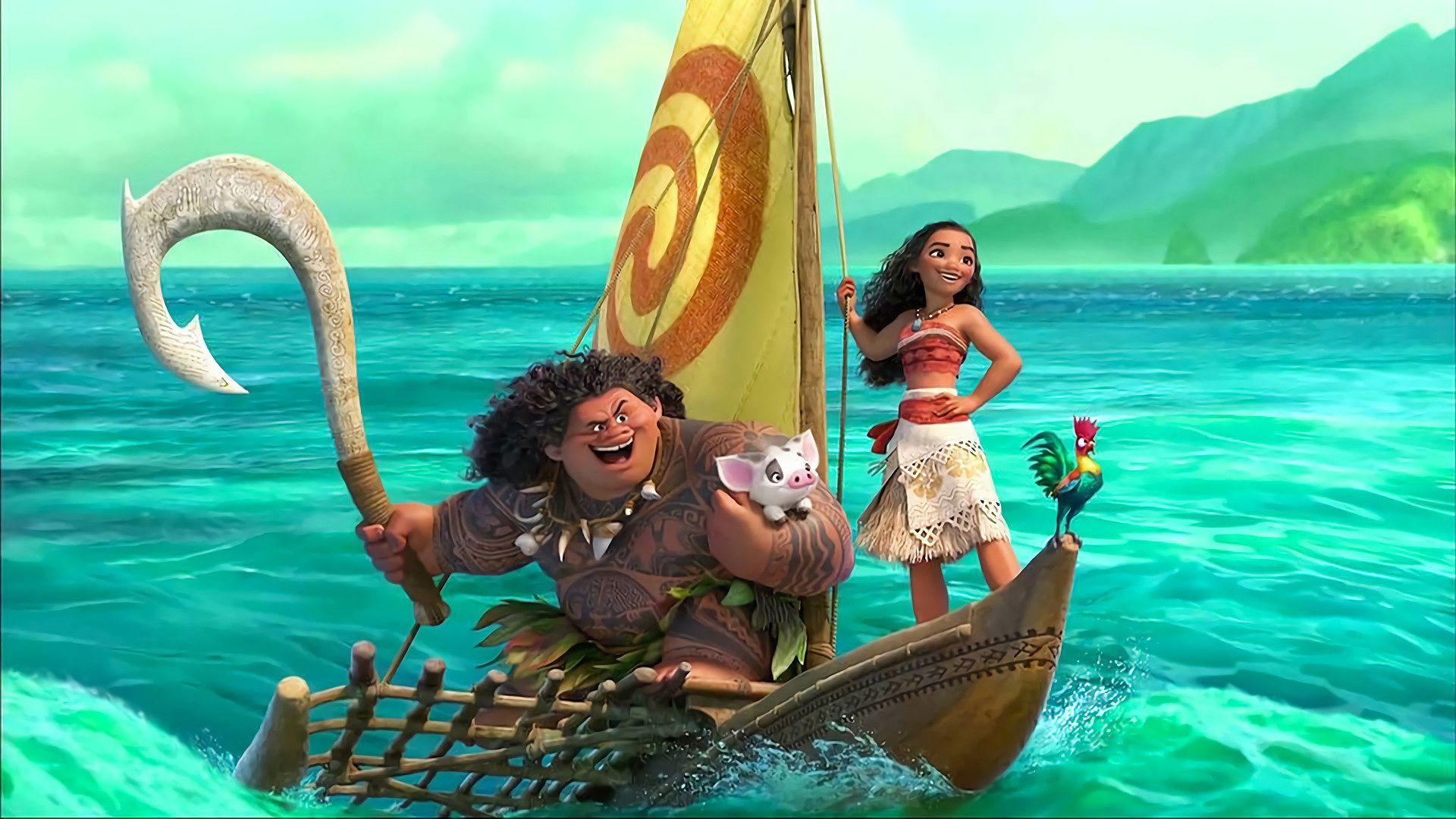 Moana 2016 Disney Animated Movie Wallpaper