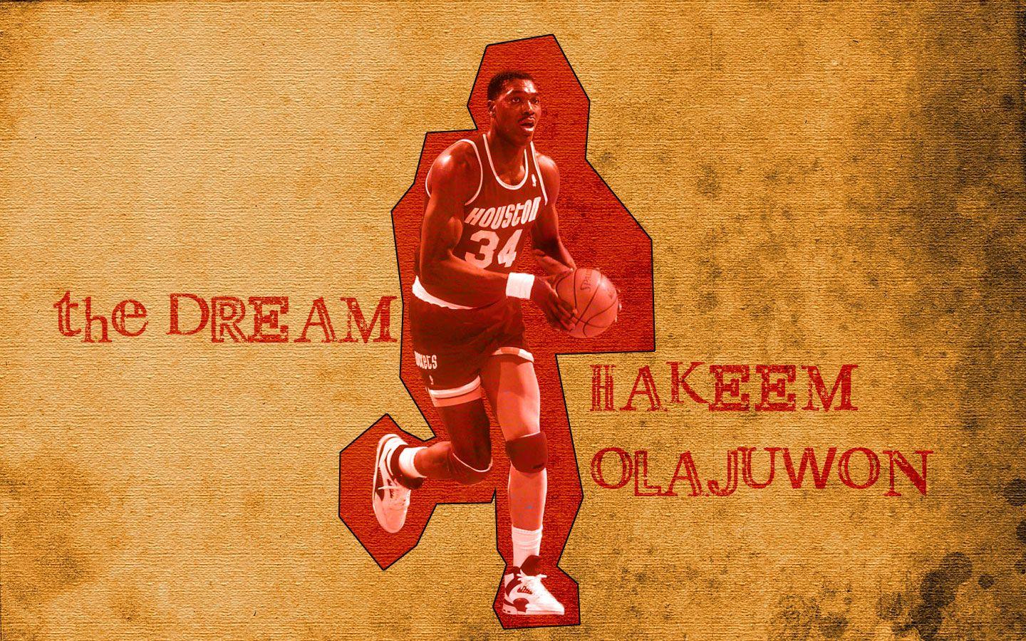 Hakeem Olajuwon Wallpaper. Basketball Wallpaper at