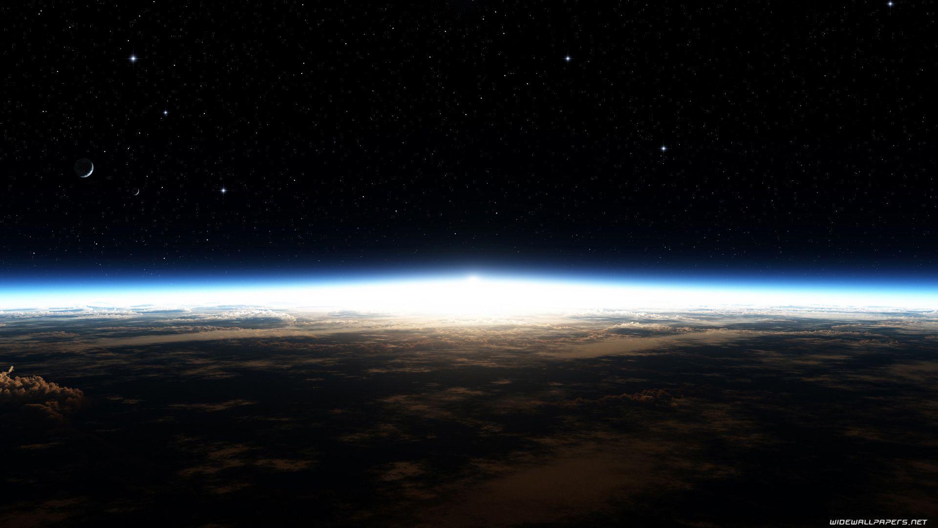 Earth from Space Wallpaper Widescreen