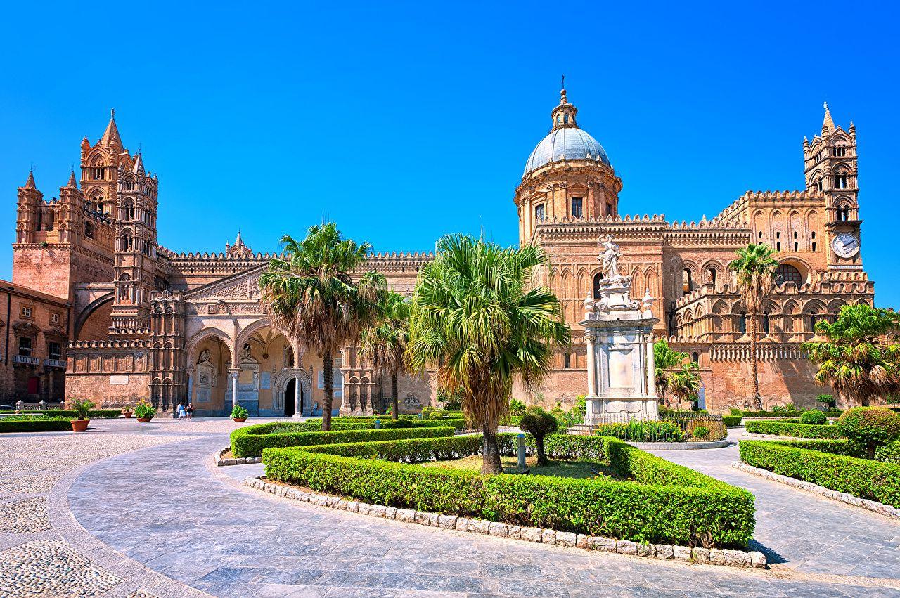 Wallpaper Sicily Italy Cathedral of PalermoCathedral of Palermo